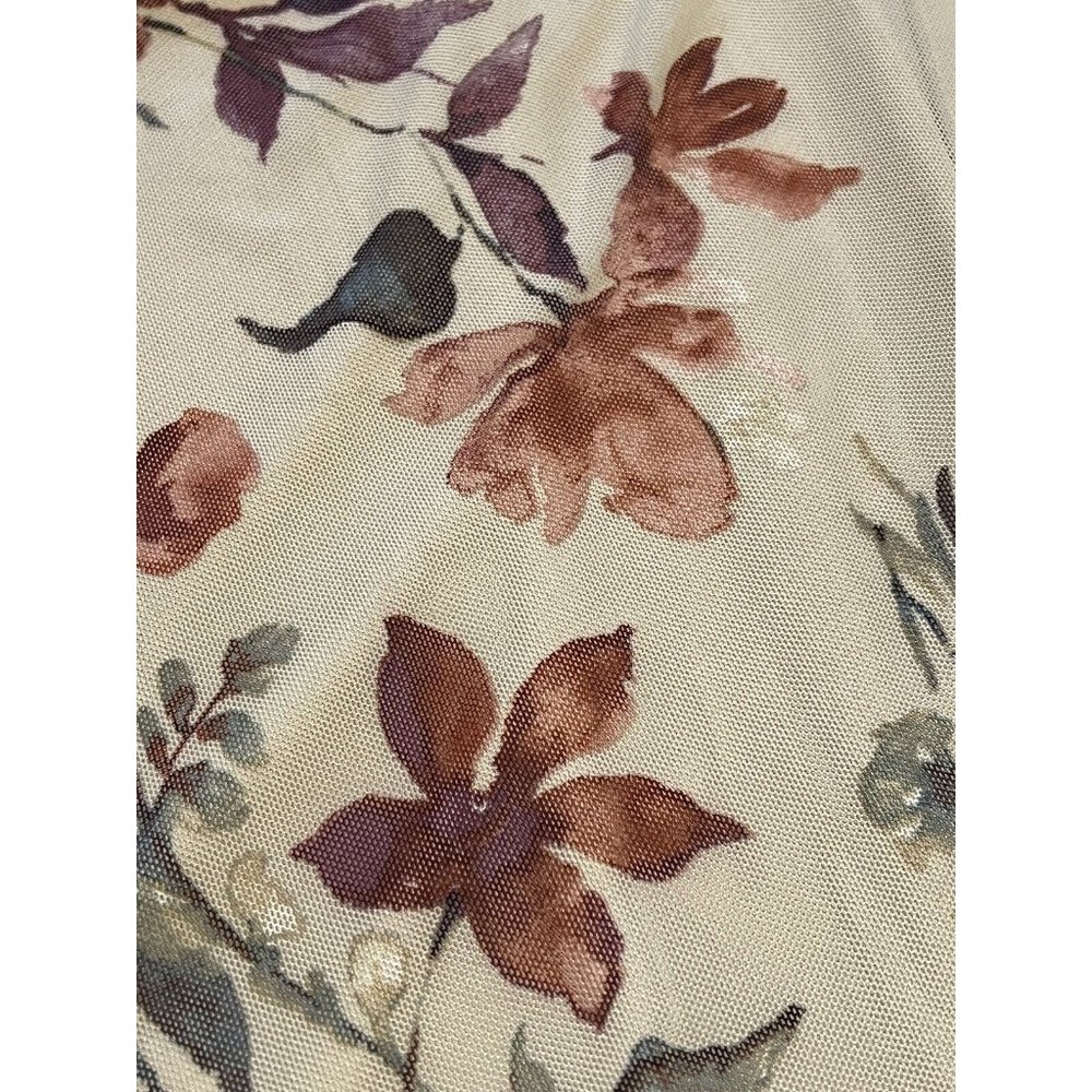 Kate And Lily NWT Floral Dress Size 10p Boho Summer Chic Wedding Formal Party - Picture 7 of 15